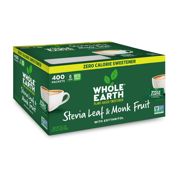 Whole World Stevia + Monk Fruit ( 400 Packs ) Solocaffe