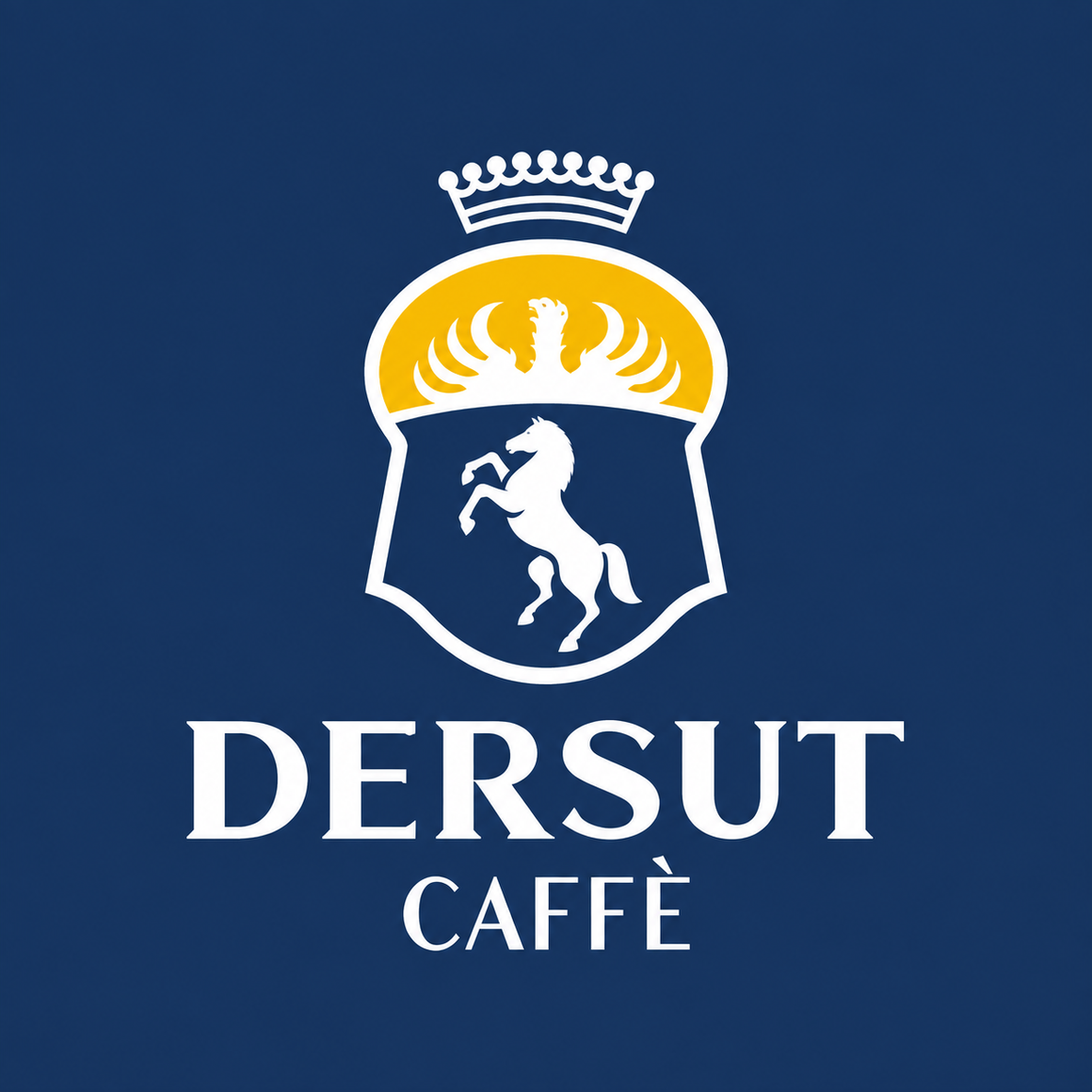 Dersut Caffè, escudo con caballo