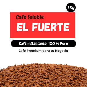Café Soluble El fuerte 100% Puro  1 Kg