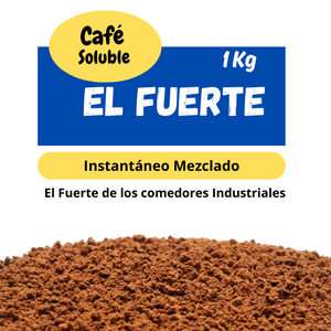 Cafe Soluble El Fuerte Mezclado 1 Kg