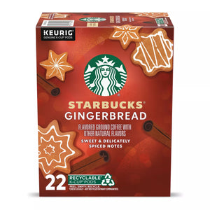 Keurig Starbucks Gingerbread coffee ( 22 )