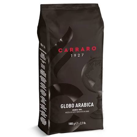 Cafe Italiano Carraro Globo Arabica 1 Kg / 100% Arabica en Grano