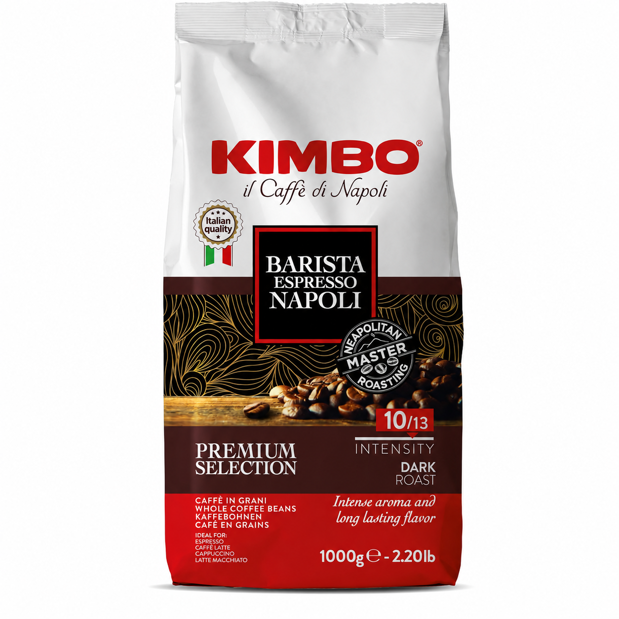 Kimbo Barista Espresso Napoli café italiano en grano 1 kg