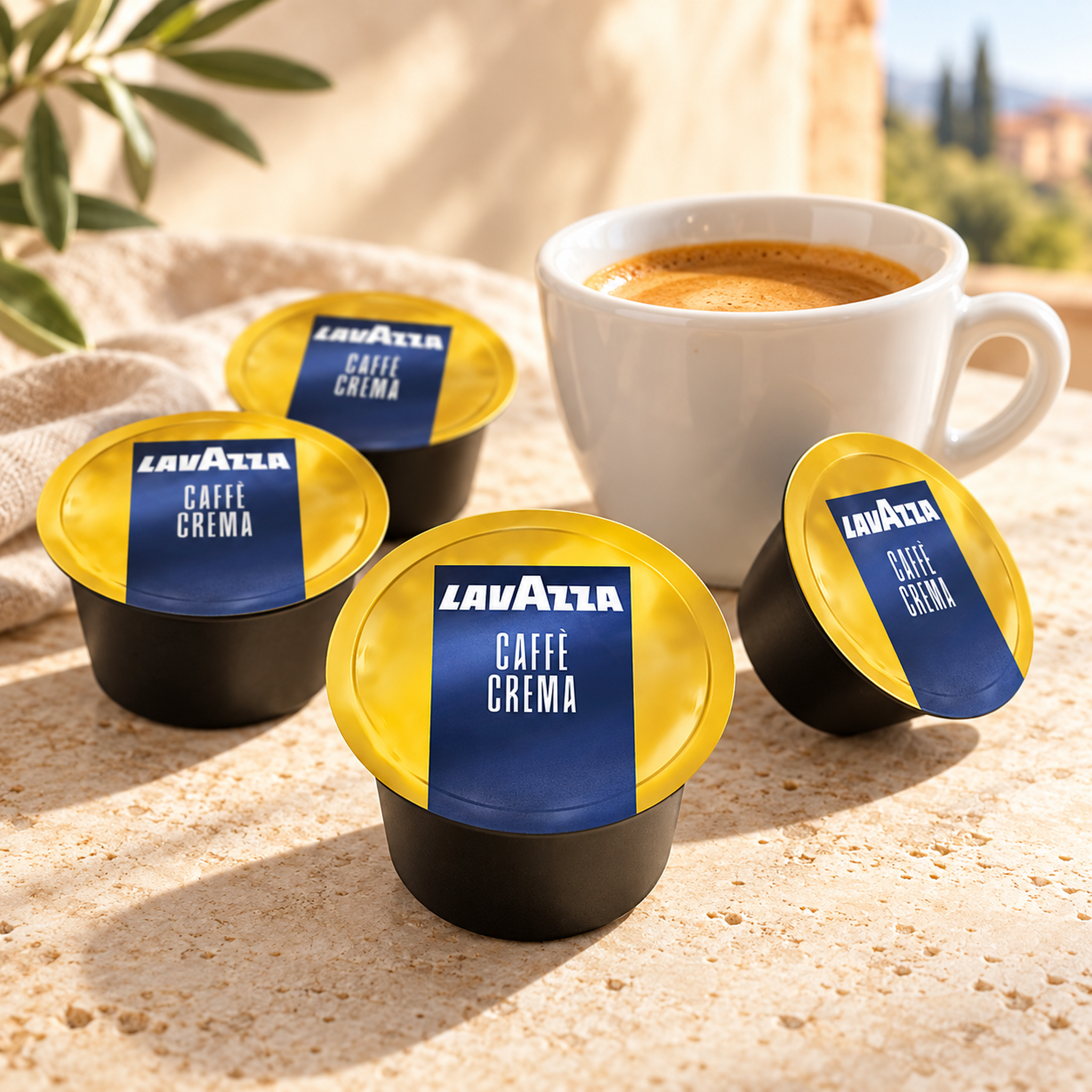 Lavazza Blue Caffè Crema 100 cápsulas con espresso