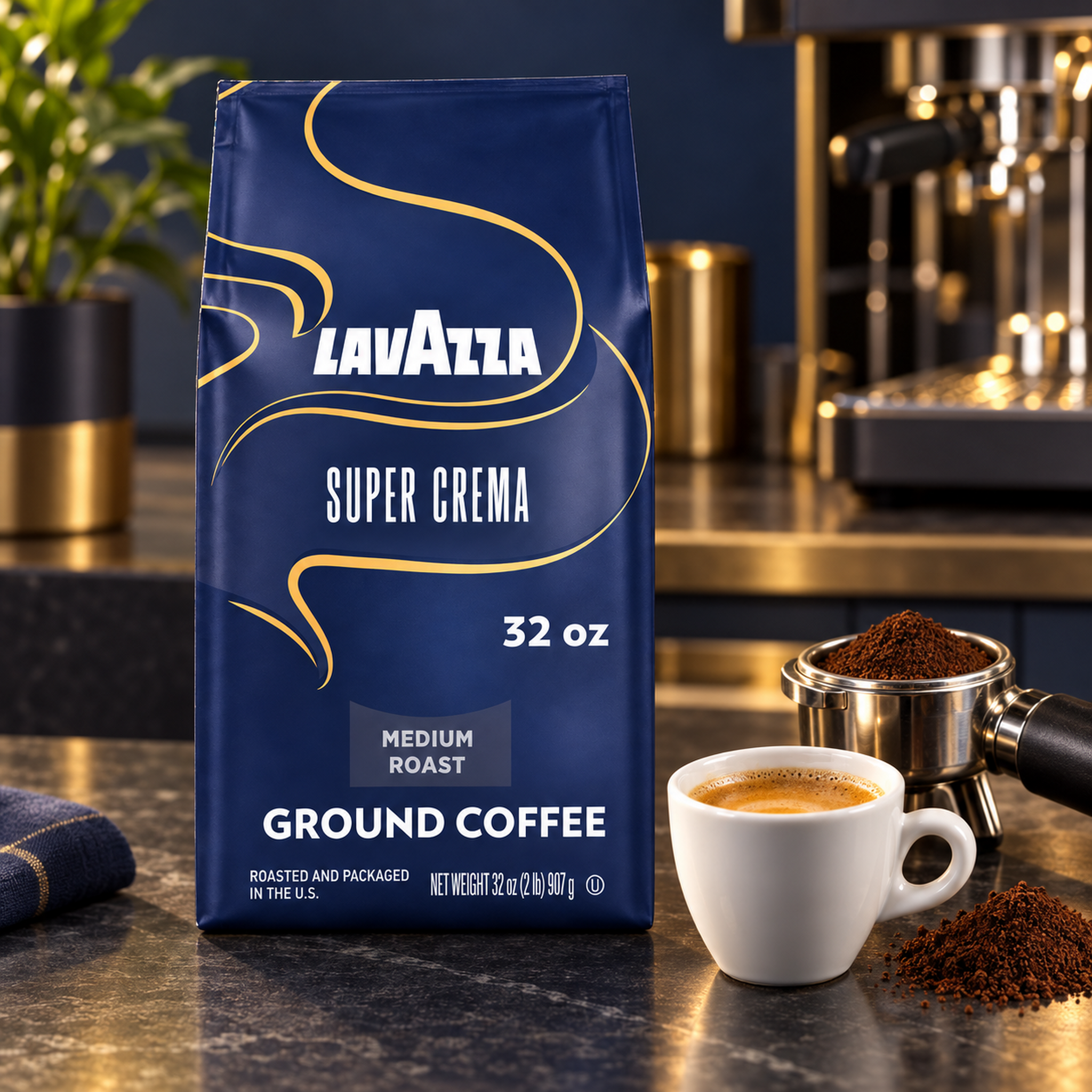 Lavazza Super Crema café molido 907 g, tueste medio