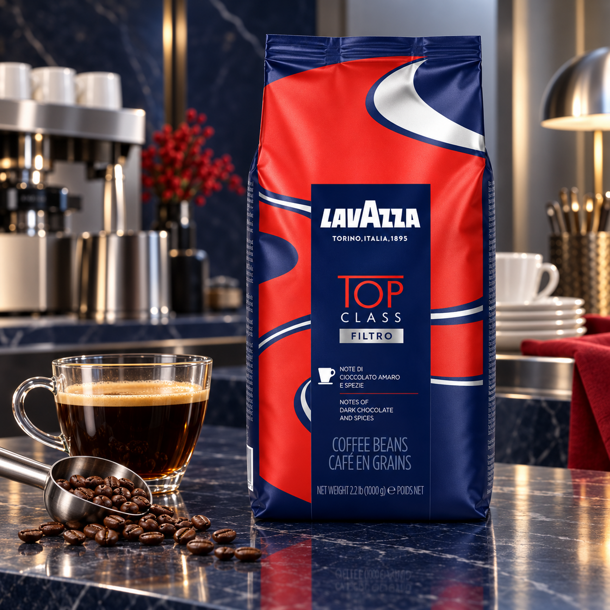 Lavazza Top Class Filtro 1 kg café en grano