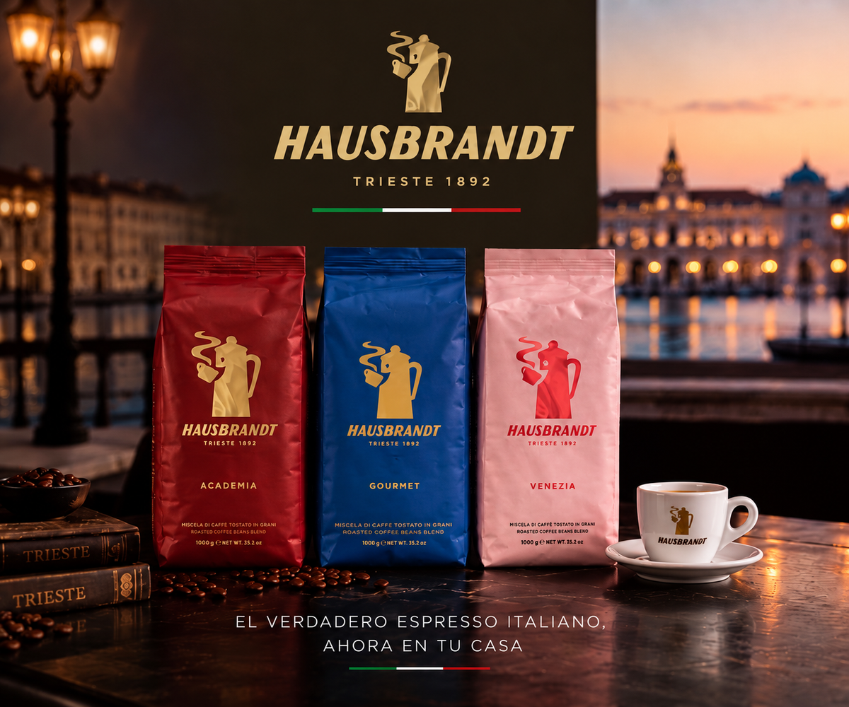 Colección hausbrandt de café italiano