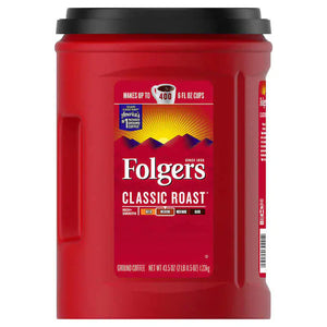 Folgers Classico Tostado y Molido 1.23 kgs